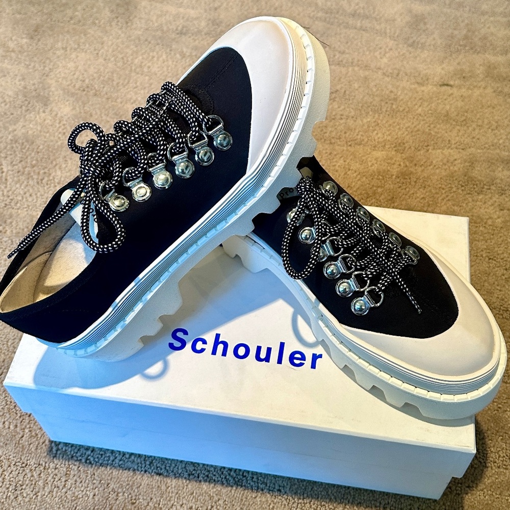 🐼Proenza Schouler City Lug Sole Sneakers  - Size 39 - Worn Once🐼